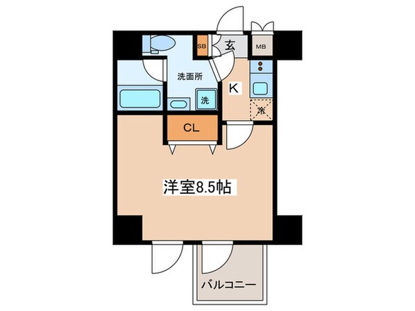 ラフィスタ中板橋Ⅱ（303）の物件間取画像